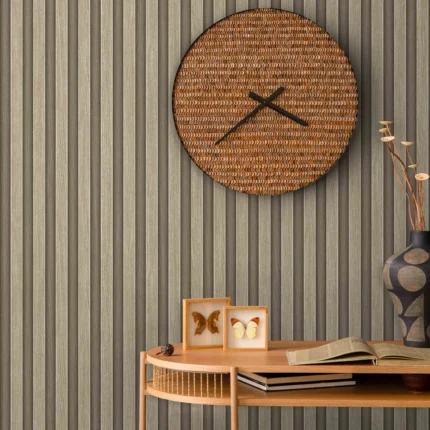 Beige Embossed Wallpaper – Dimensional Depth (23211-1)
