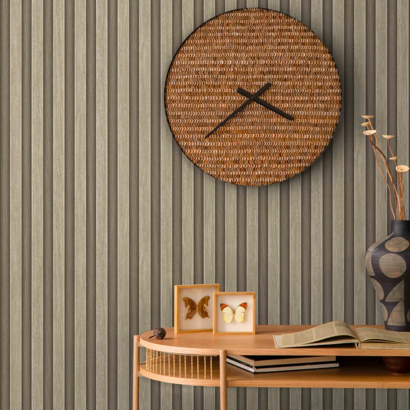 Beige Embossed Wallpaper – Dimensional Depth (23211-1)