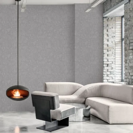 Gray Embossed Wallpaper – Tactile Depth (23213-4)